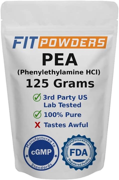 Phenylethylamine HCL (PEA) Powder .